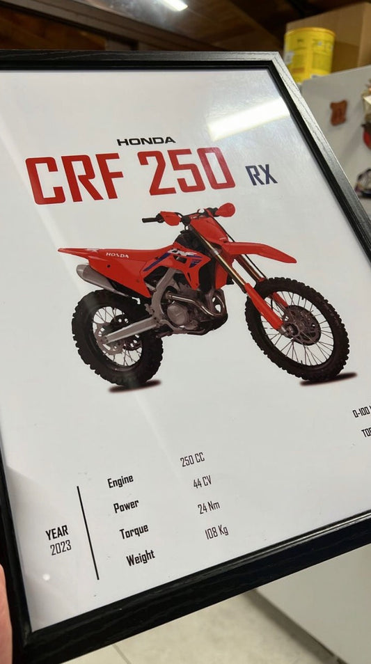 Honda CRF250 RX Cuadro Specs