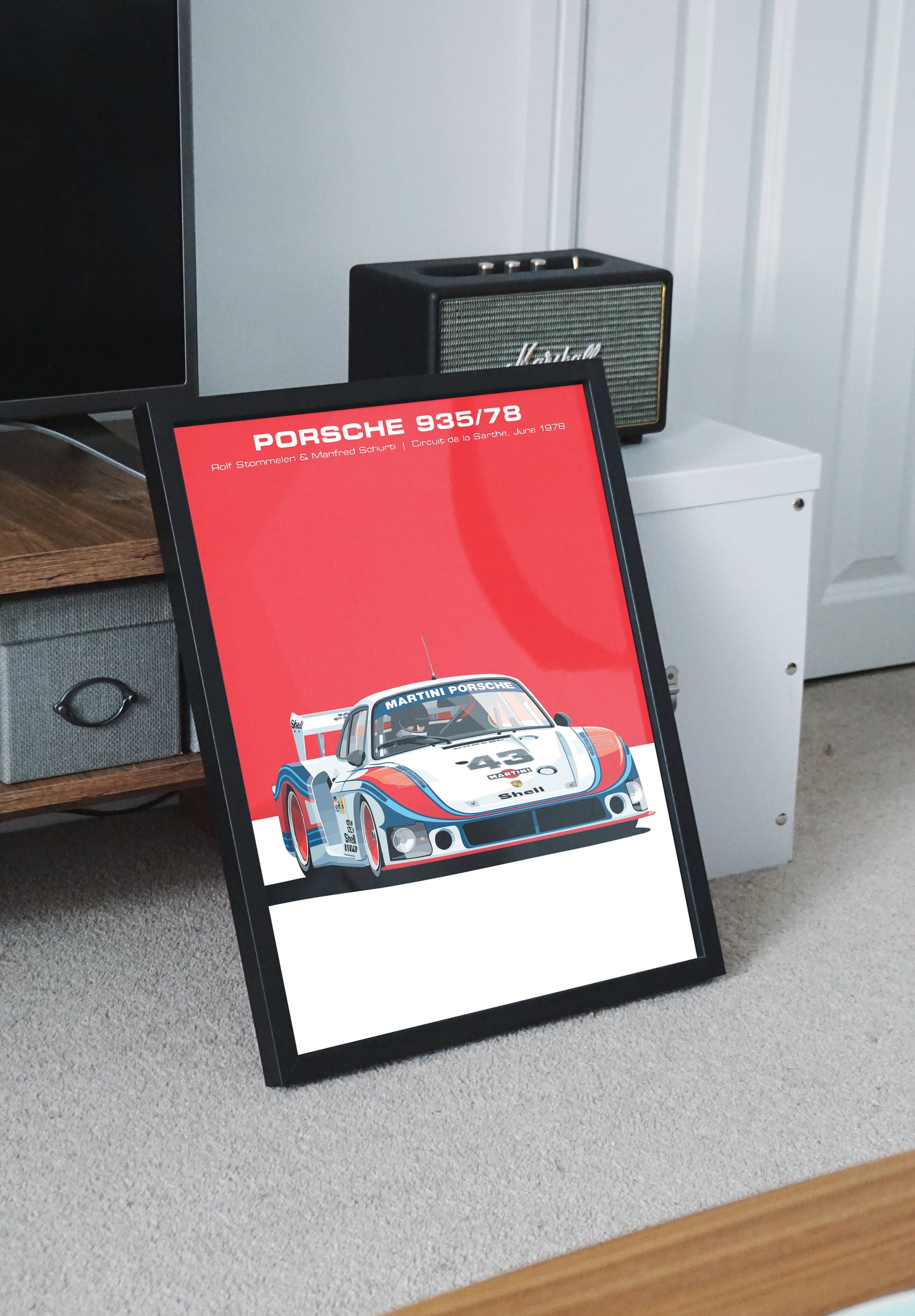 Porsche 935 Cuadro