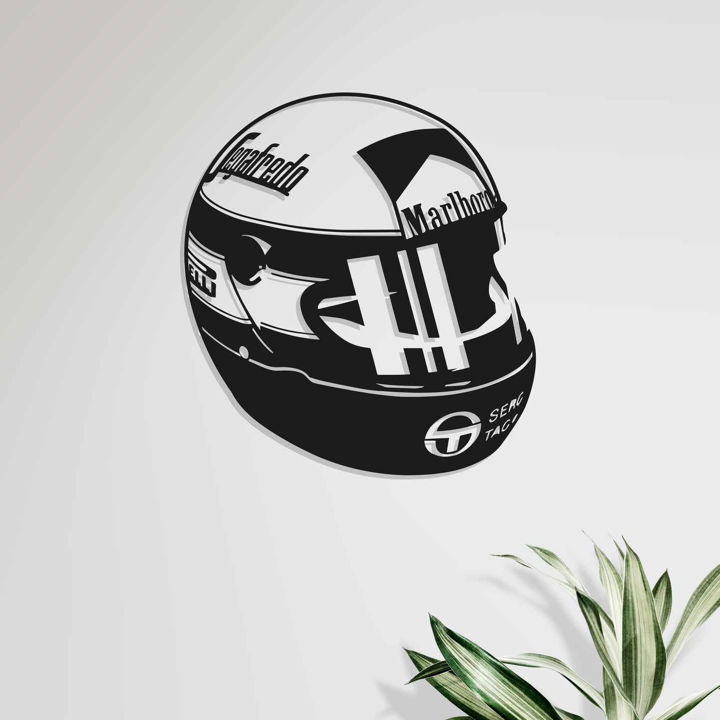 Casco Ayrton Senna