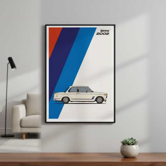 Cuadro BMW 2002 decoración automotriz - Habitación