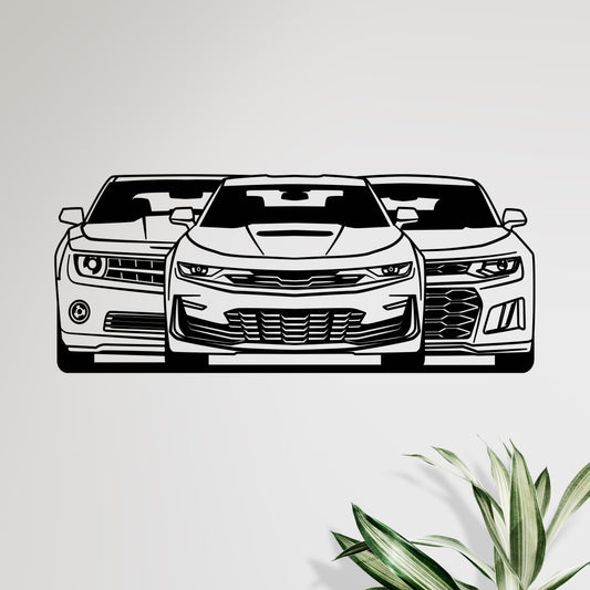 Evolución Chevrolet Camaro (5th SS - ZL1 - 6th SS)