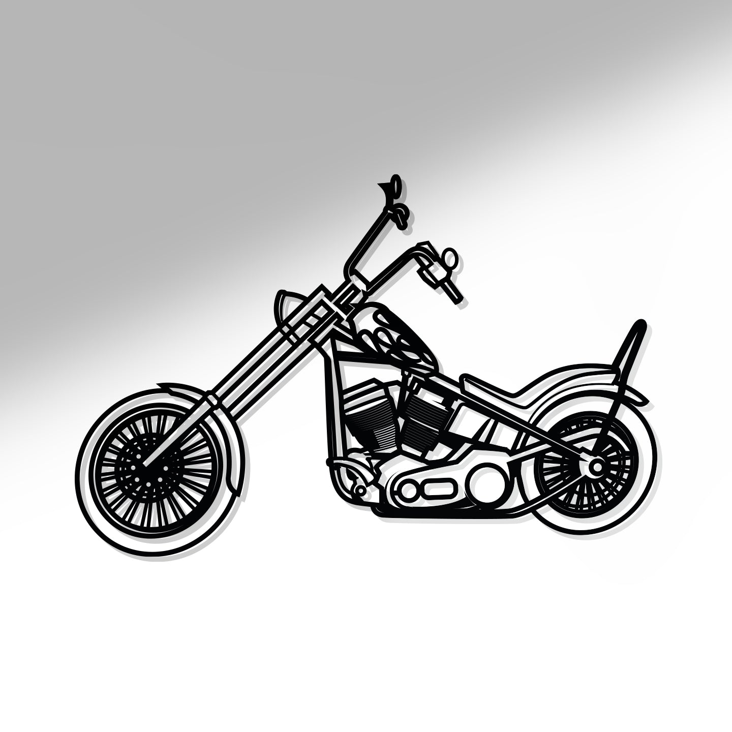 Harley Davidson Panhead Chopper