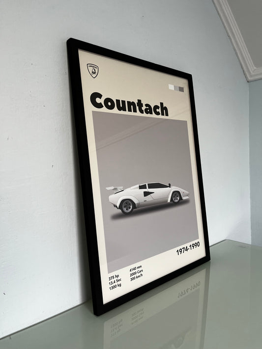 Lamborghini Countach Cuadro