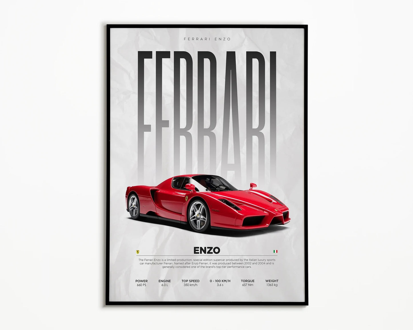 Ferrari Enzo Cuadro