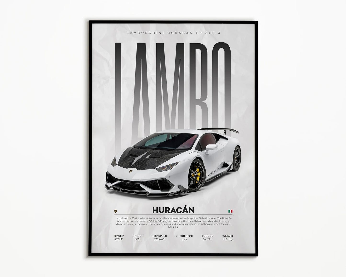Lamborghini Huracán Cuadro