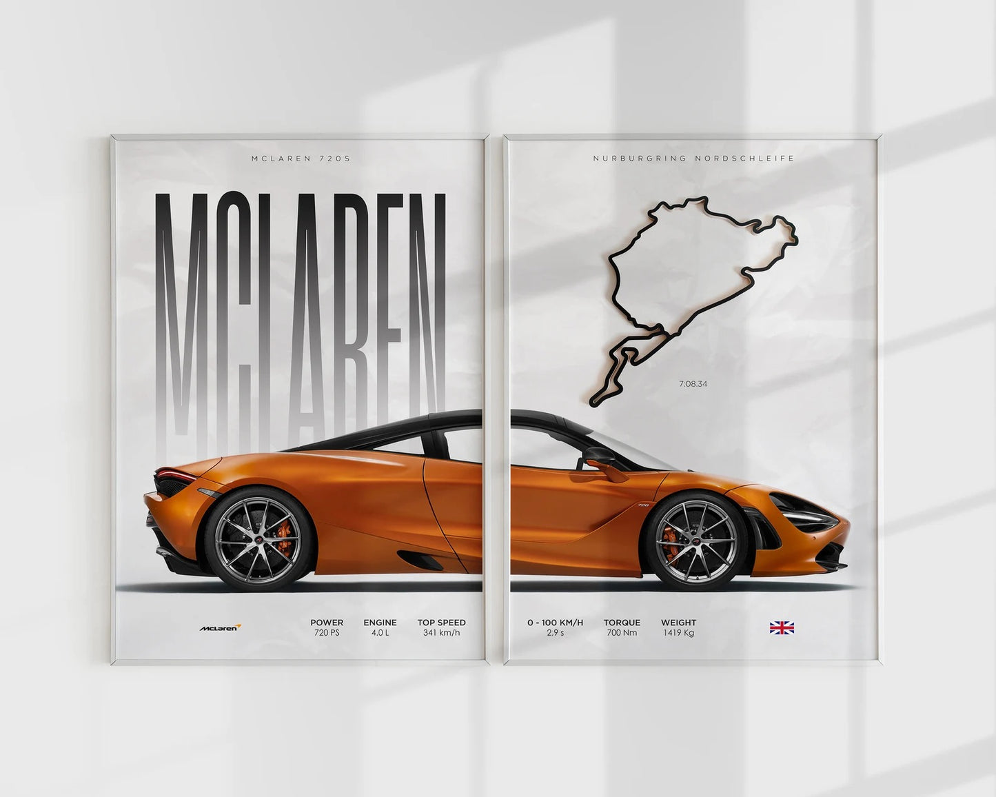 McLaren 720S Nürburgring Cuadro