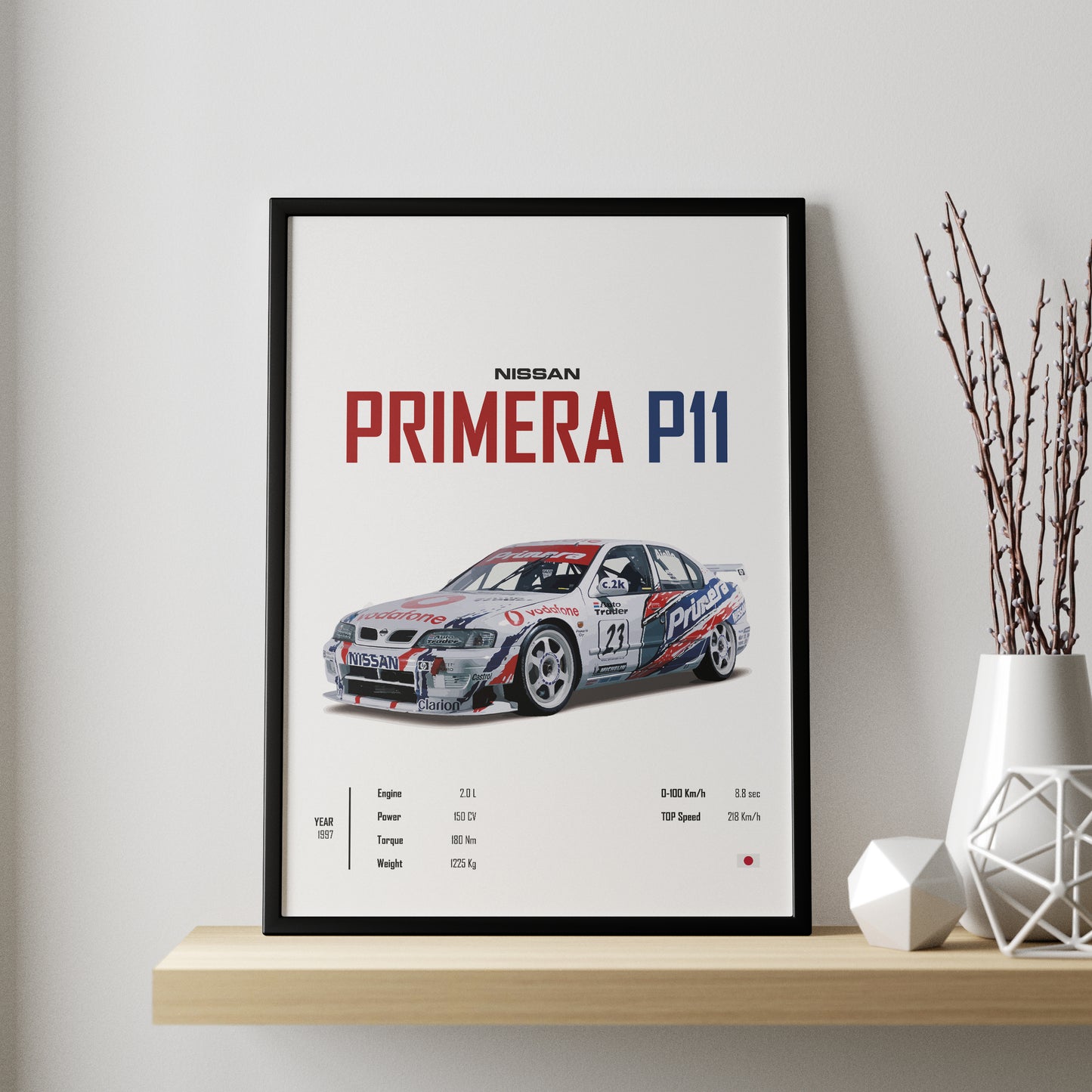 Nissan Primera P11 Cuadro Specs