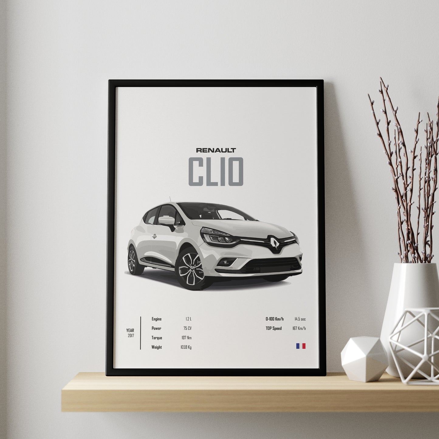 Renault Clio Cuadro Specs