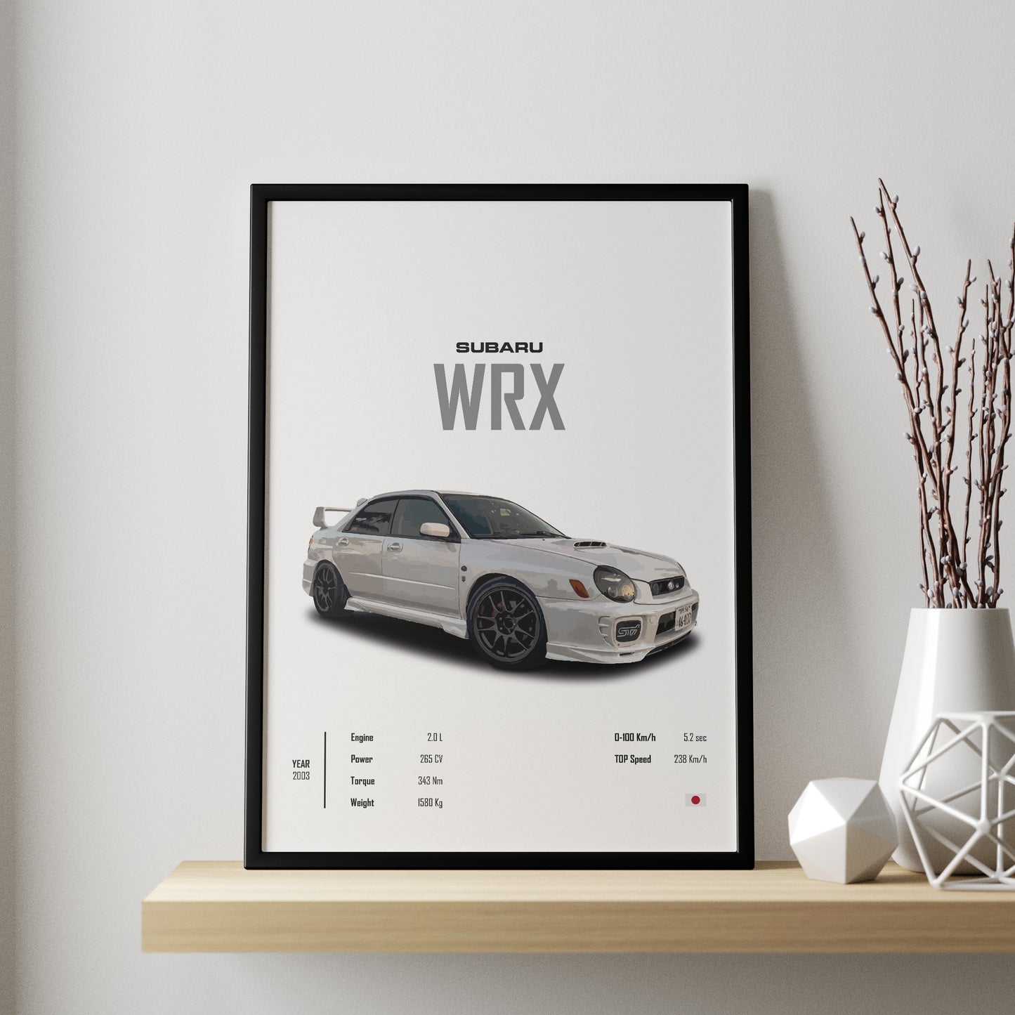 Subaru WRX Cuadro Specs