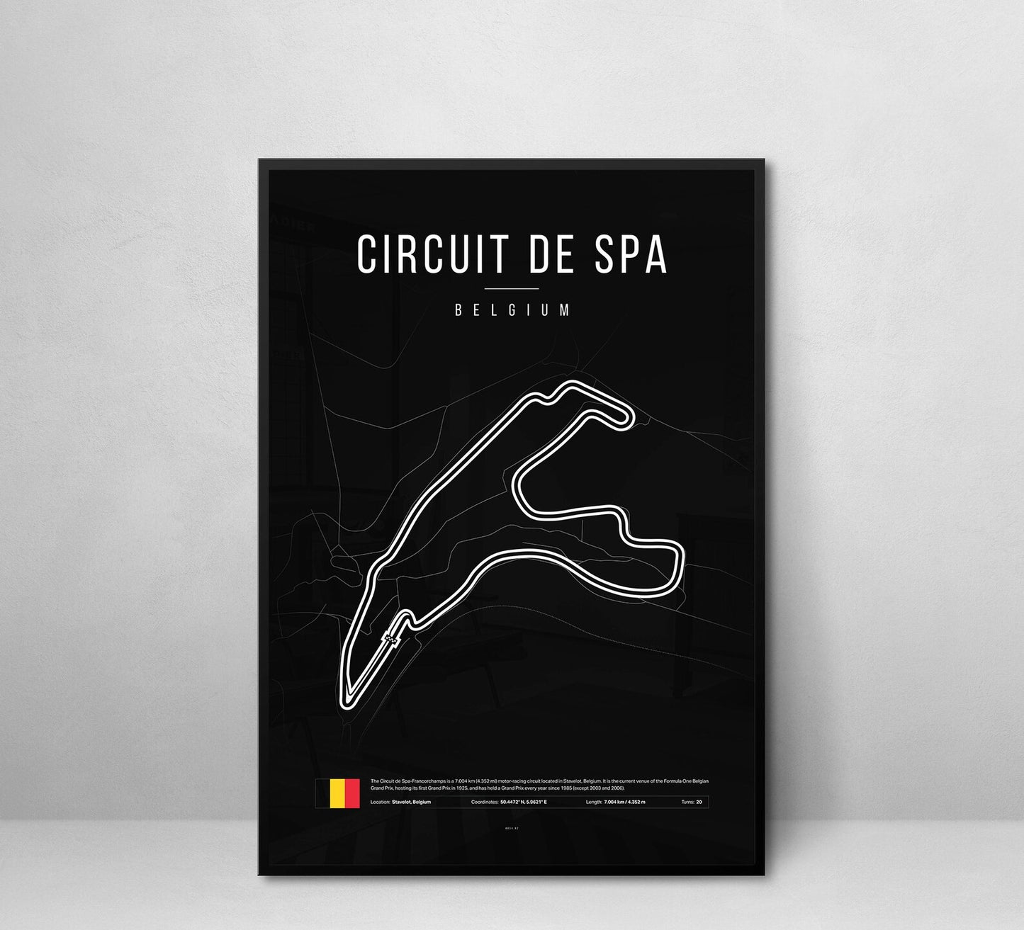 Cuadro Circuit De Spa