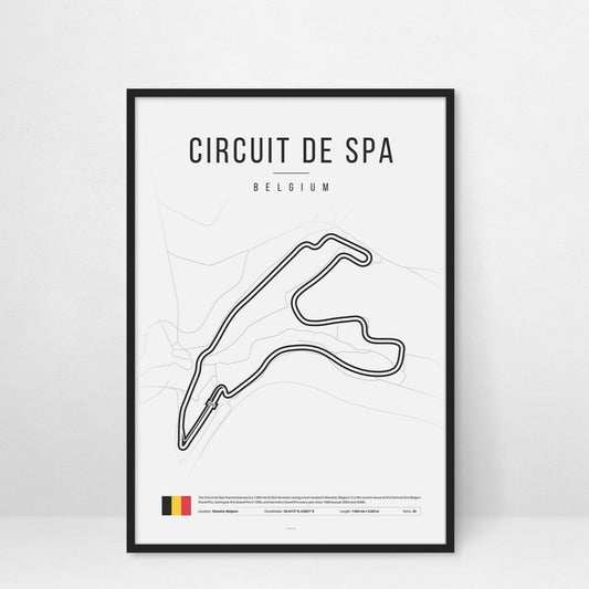 Cuadro Circuit De Spa