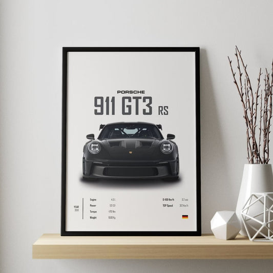 Porsche 911 GT3 RS 2018 Cuadro Specs