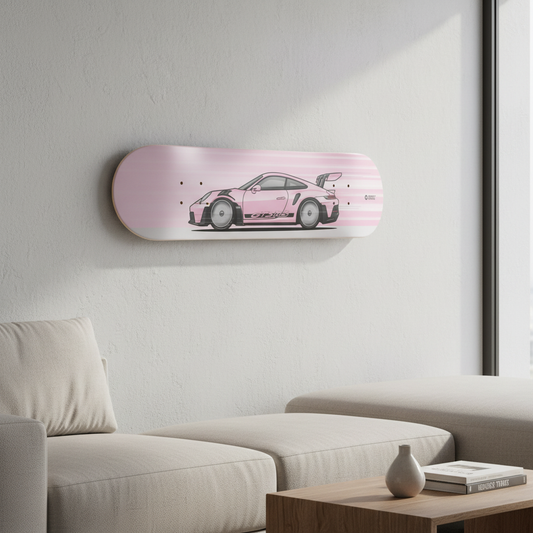 Porsche 992 Movimiento - Habitación Rosa