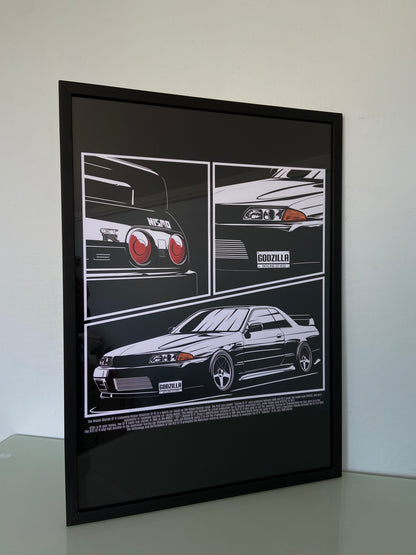 Nissan Skyline R32 Cuadro