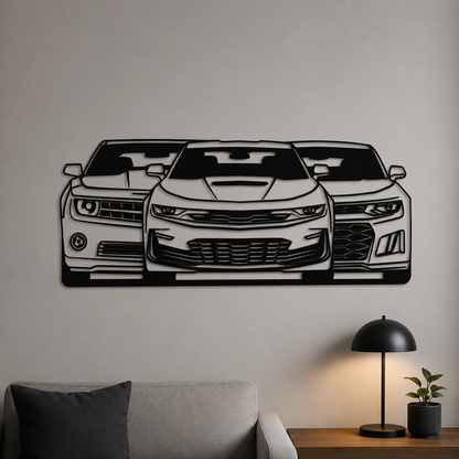 Evolución Chevrolet Camaro (5th SS - ZL1 - 6th SS)