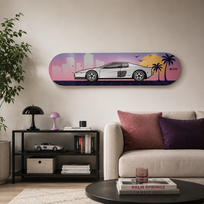 Ferrari Testarossa Miami Vice – Tabla Decorativa
