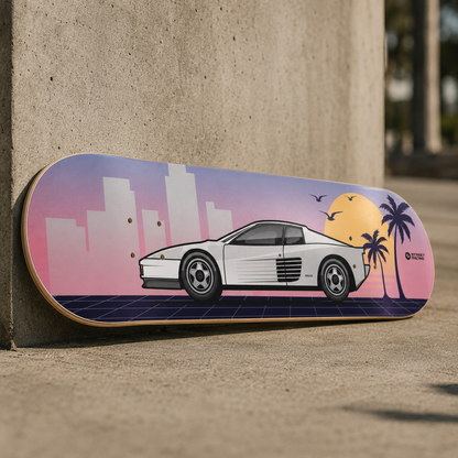 Ferrari Testarossa Miami Vice – Tabla Decorativa
