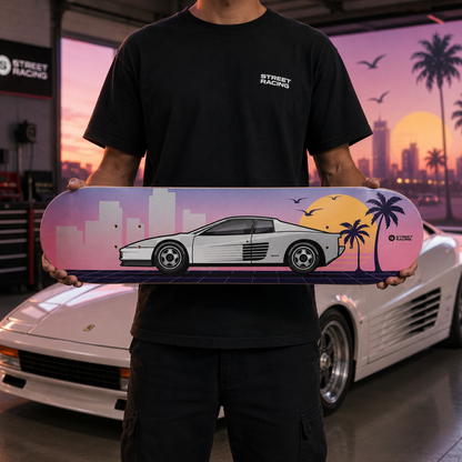 Ferrari Testarossa Miami Vice – Tabla Decorativa