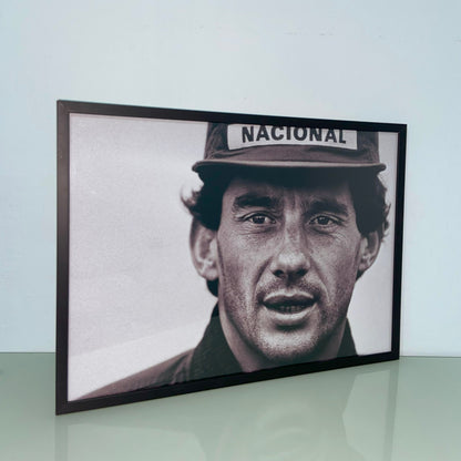 Cuadro Retrato Ayrton Senna