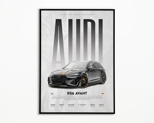 Audi RS6 Avant Mansory Cuadro