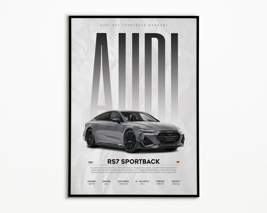 Audi RS7 Sportback Mansory Cuadro