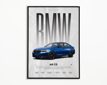 BMW M5 CS Cuadro
