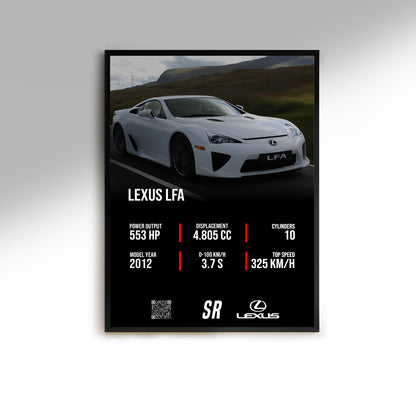 Lexus LFA Cuadro
