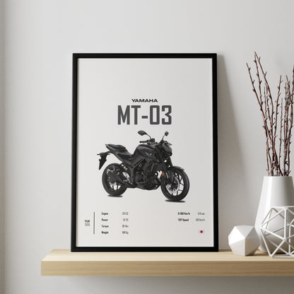 Yamaha MT-03 Cuadro Specs
