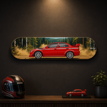 Mitsubishi lancer evolution VI Tommi Makinen Tabla Decorativa