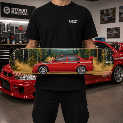 Mitsubishi lancer evolution VI Tommi Makinen Tabla Decorativa