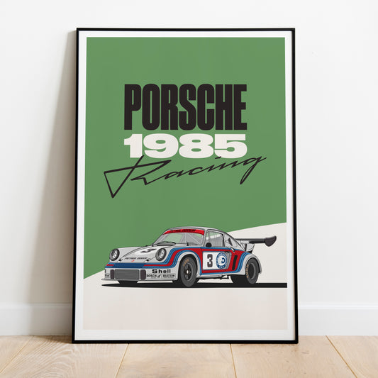 Porsche 1985 Racing Cuadro