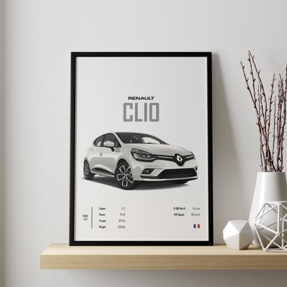 Renault Clio Cuadro Specs