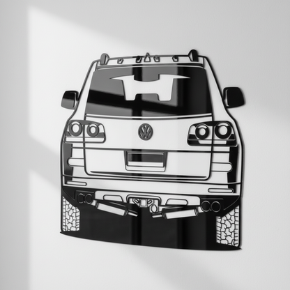 Retrato personalizado de auto decoración pared - Acrilico