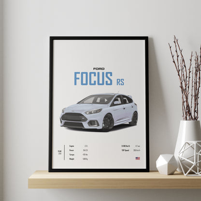 Ford Focus Rs Cuadro Specs