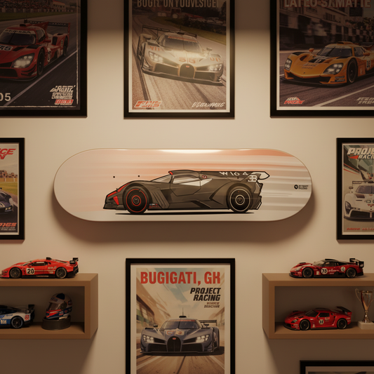 Bugatti Bolide Movimiento - Man Cave tabla horizontal