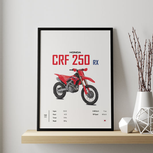 Honda CRF250 RX Cuadro Specs