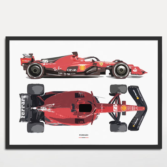 Cuadro Ferrari Formula 1