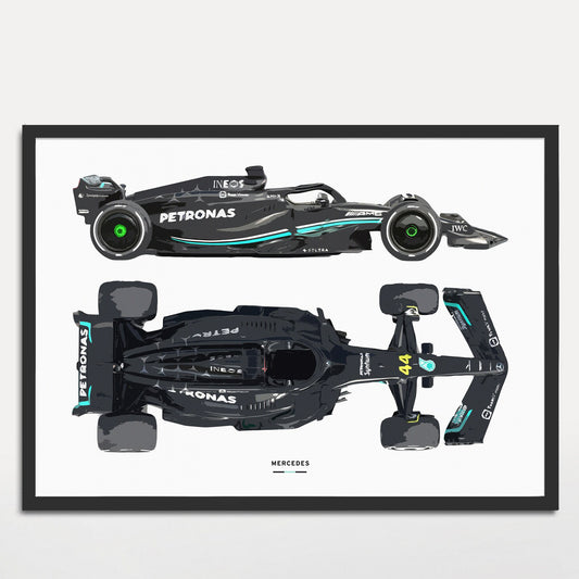 Cuadro Mercedes Formula 1