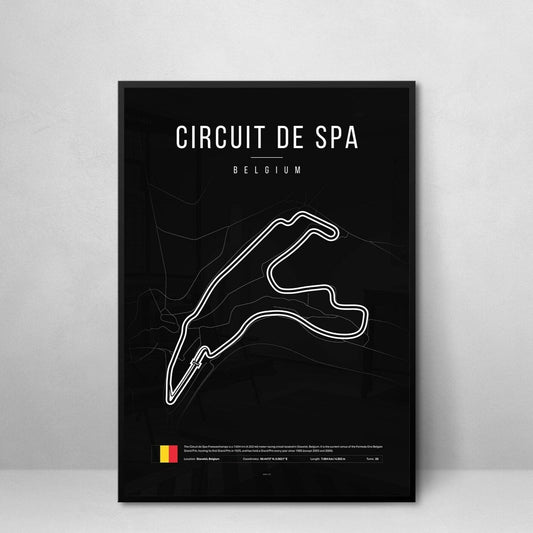 Cuadro Circuit De Spa