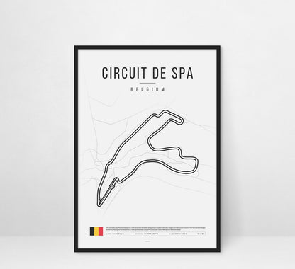 Cuadro Circuit De Spa