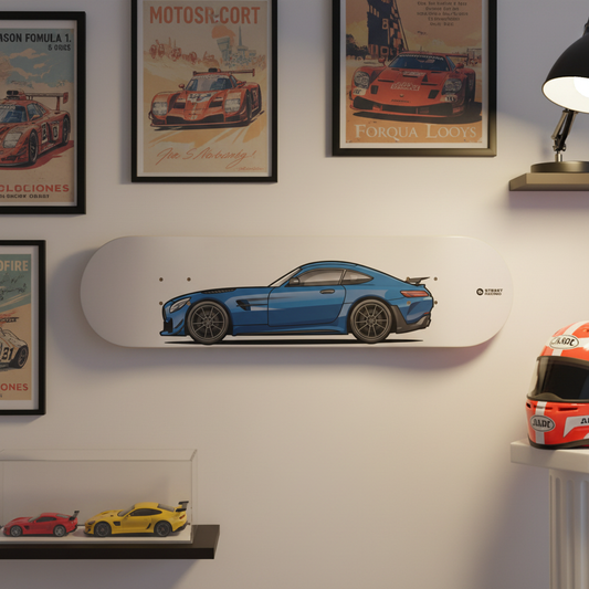 Mercedes AMG GTR 2020 - Man Cave Azul