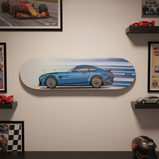 Mercedes AMG GTR - Man Cave Azul