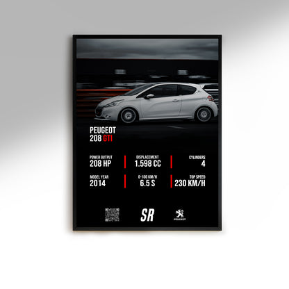 Peugeot 208 GTI Cuadro