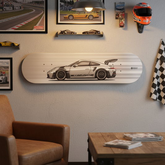 Porsche 992 Movimiento - Man Cave Gris