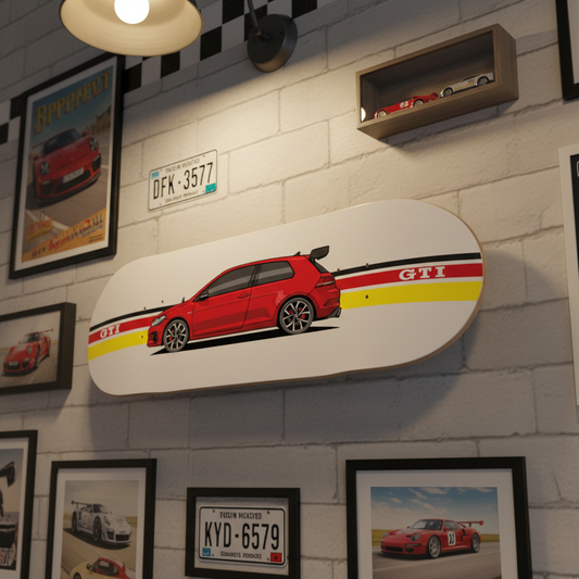 VW MK7.5 Skate - Man Cave Rojo