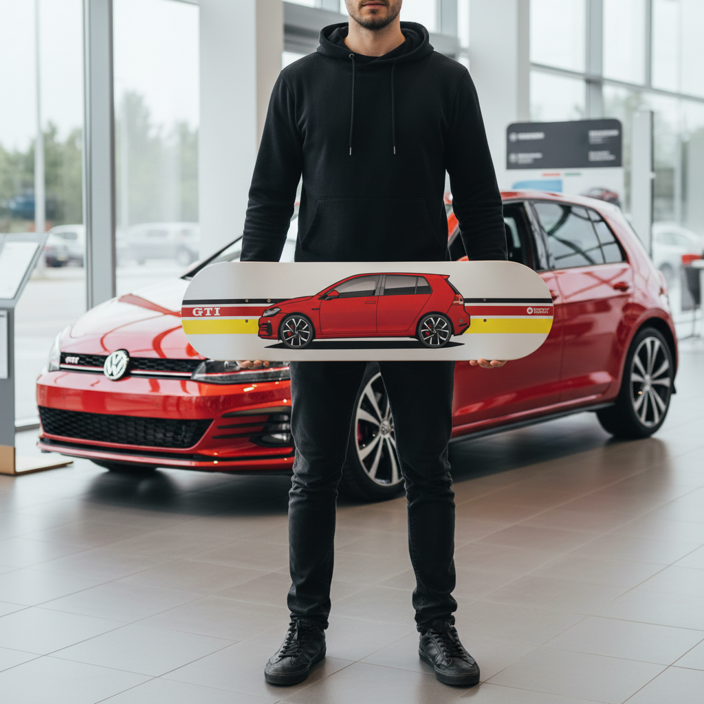 VW MK7.5 Skate - Persona Amarillo