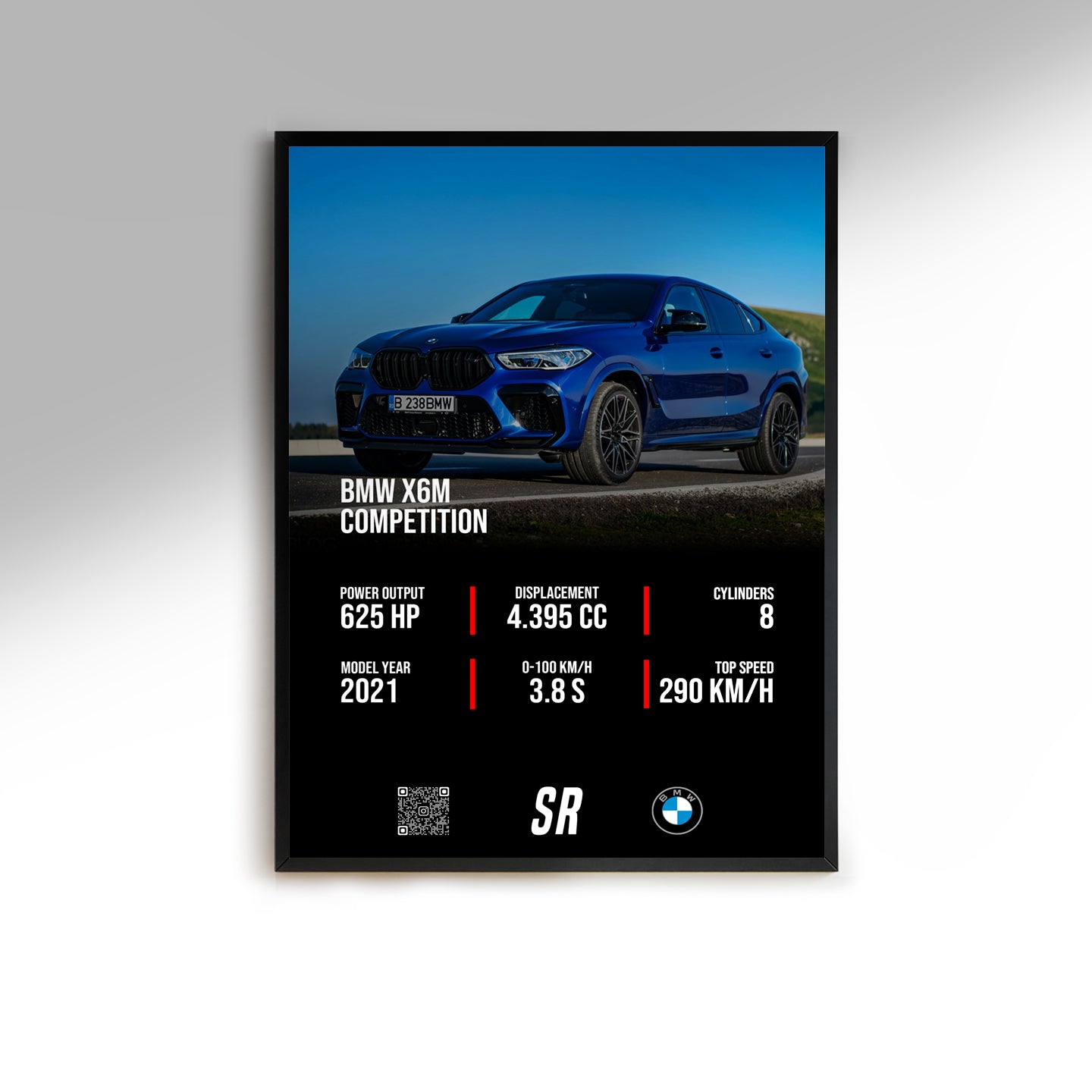 BMW X6M Competition Cuadro